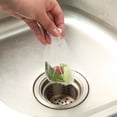 thumbnail image 3 of Travelwant 100Pcs/Set Kitchen Sink Strainer Mesh Bag, Sink Strainer Bag, Disposable Mesh Filter Bags for Sink Drain for Collecting Kitchen Food Waste Leftover Garbage, 3 of 7