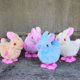 thumbnail image 5 of 12 piezas de conejito de peluche saltarín para niños, juguetes de conejo de cuerda, regalo para niños, conejo para niños, 5 of 6