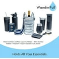 thumbnail image 5 of WanderFull Crossbody HydroBag Stylish Puffer Tote for Water Bottle, 5 of 7