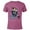 Purple, variant on Disney Channel Amphibia Team Marcy - Short Sleeve Blended T-Shirt for Adults – Customized-Navy Heather