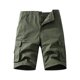 thumbnail image 1 of pstuiky Abreviatura para hombres, Pantalones cargo con bolsillos para hombre, pantalones cortos casuales de verano clásicos con botones y múltiples bolsillos Pantalones cortos de entrenamiento, 1 of 5