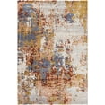 thumbnail image 5 of Hauteloom Malusac Living Room, Bedroom Area Rug - Contemporary - Denim, Mustard, Dusty Pink - 7'10" x 10'10", 5 of 7