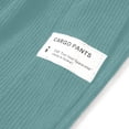 thumbnail image 3 of Corduroy Pants for Men Solid Color Elastic Waist Drawstring Streetwear Trousers with Pockets Fathers Gift, 3 of 8