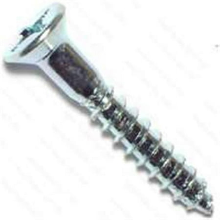 

MIDWEST FASTENER 02579 Wood Screw #10 Thread Coarse #3 Drive Sharp Point