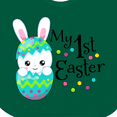 thumbnail image 4 of Inktastic My First Easter- Bunny in an Egg Boys or Girls Baby Bib, 4 of 4