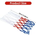 thumbnail image 3 of 2 Pieces Heavy Duty Nylon Basketball Net Net Outdoor Basketball Hoop Suitable For Indoor Outdoor School Playground Sports Basketball Hoop, 3 of 5