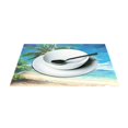 thumbnail image 3 of Ryvnso Placemats Set of 4 Palm Tree Retro Summer Beach Dining Mats Heat-Resistant Non-Slip Washable Table Mat, 3 of 8