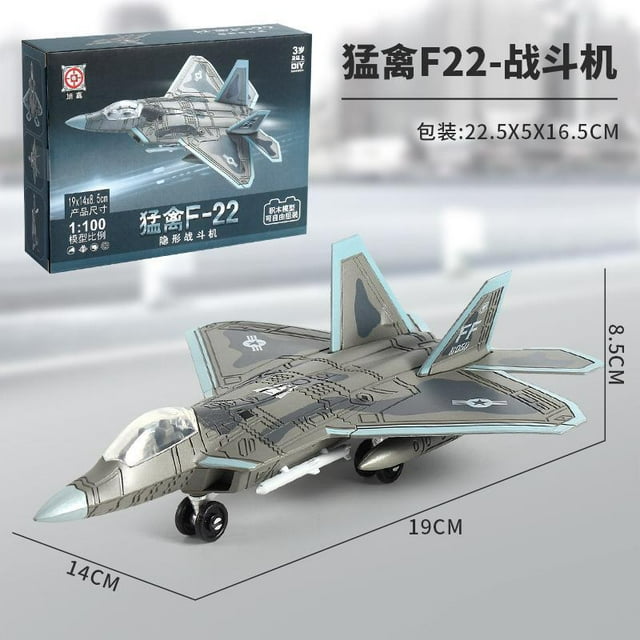 Nuevos bloques de construcción de la serie militar, A-10 de combate multiusos creativo, soporte de avión de ataque, modelo F14, juguetes para niño, regalo de Navidad,NO.23-29( WITH BOX )