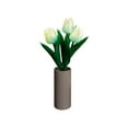 thumbnail image 4 of MERILER LED Tulips Desk Lamp, Simulated Flower Night Light with Vase for Home Living Room Desktop Decor, 4 of 7