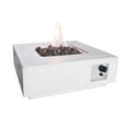thumbnail image 5 of Mondawe 30" Square Concrete Propane/Natural Gas Fire Pit table, 5 of 9