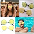 thumbnail image 4 of WASHWEPE 2Ud Gafas De Fiesta En Color Amarillo Ligero Y Resistente Para Eventos Y Celebraciones, 4 of 8