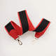 thumbnail image 2 of Correa de hombro de lona roja/negra de 2" de ancho y cuero Togo para bolso de marca, accesorios para bolsos de mujer, 2 of 5