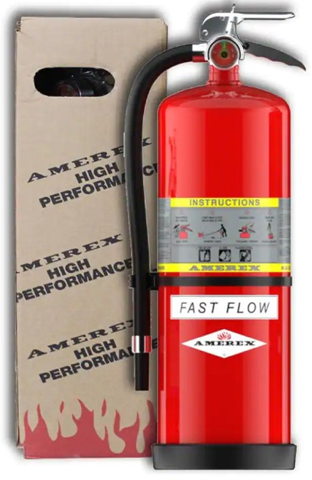 AMEREX 791 ABC ZSeries Fast Flow Fire Extinguisher 4A40BC 20 lbs