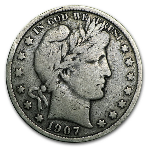 1907-S Barber Half Dollar Fine