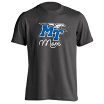Middle Tennessee State University Blue Raiders Mom Proud Parent Short Sleeve T-Shirt