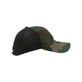 thumbnail image 3 of Top Headwear Camo Dozen Print Adjustable Trucker Hat - Woodland Camo, 3 of 5