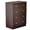 Brown, variant on Barara King 66x40x91cm Compact Bedroom Drawers with Melamine Surface, Brown