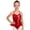 Red, variant on Kids Girls Sparkly Sequins Sleeveless Ballet Dance Bodysuit Jazz Latin Feather Skirted Leotard Dancewear Red 8