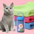 thumbnail image 1 of AURORA TRADE Pet Grooming Towel Water Absorbent Mild to Skin Fluffy and Soft Cooling Towel Cat Dog Quick Dry Towel Pet Supplies, 35"x12", 1 of 8
