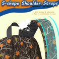 thumbnail image 5 of Camo and Maple Brown Pattern 17" Waterproof Oxford School Backpacks for Teens, S-Shape Padded Straps, for School, Travel, Hiking, Camping, 5 of 5