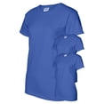 thumbnail image 1 of Gildan T-Shirt Sans Coutures Prélavé pour Femmes, Lot de 3, 1 of 1