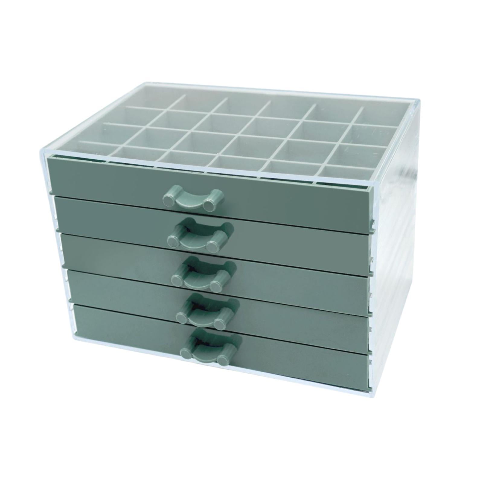 Bothyi Jewelry Storage Organizer Bead Organizer Box for Crafts Jewelry DIY Supplies Green