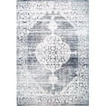 thumbnail image 4 of Nicole Miller New York Patio Sofia Magnolia Transitional Medallion Indoor/Outdoor Area, Rug Navy Blue/Ivory, 5'2"x7'2", 4 of 6