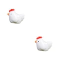 thumbnail image 4 of Accesorios de jardín de hadas Ounissouiy Decoración de pollo resina tipo 3 2Conjunto, 4 of 6