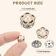thumbnail image 2 of 10 Conjuntos de Botones de Broche, Botones de 11.5 mm Sin Coser, Broches Desmontables para Ropa, Blusas, Abrigos (Negro), 2 of 7