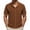 Brown, variant on Mens Shirts Classic Solid Color Shirt Cuban Collar Summer Beach Vacation Shirt with Pocket Casual Short Sleeve Button down Guayabera Shirts for Men Resort Wear