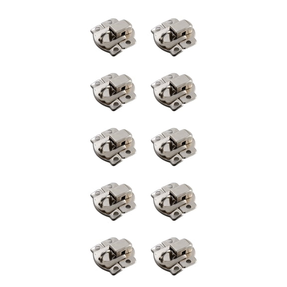 10 Pcs Antique Clasp Hasps Jewelry Box Latch Buckle Vintage Decorative Hasp for Cabinet Jewelry Cases Wooden Boxes