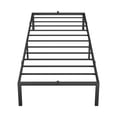thumbnail image 4 of Base de Cama Metálica con Almacenamiento | Plataforma Sólida y Silenciosa, para Colchón Viscoelástico o Híbrido, sin Necesidad de Somier 14INCH TWIN size, 4 of 8