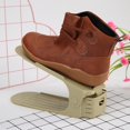 thumbnail image 4 of Zapatero de almacenamiento de limpieza de doble capa organizador de soporte de zapatos para el hogar (café Ndcxsfigh Nuevos Originales, 4 of 8