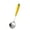 Yellow, variant on 1 Pc Carrot Stainless Steel Forks with Ceramic Handle Carrot Fork Spoon Dinner Tableware for Home Kitchen and Restaurant Ceramic Carrot Handle Stainless Steel Fork, 7.56x1.02 Inch, Pink