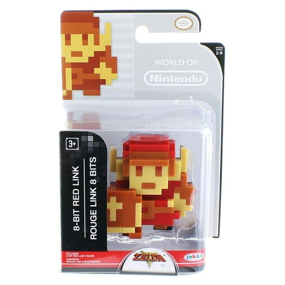 Super Mario World of Nintendo 8 Bit Red Rogue Link Mini Figure
