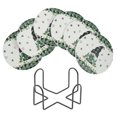thumbnail image 1 of Rubber Coasters Set St Patrick Day Cup Mats Cork Round Home Decorations, 1 of 3