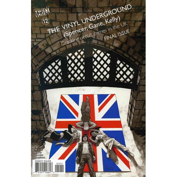 Vinyl Underground #12 VF ; DC/Vertigo Comic Book