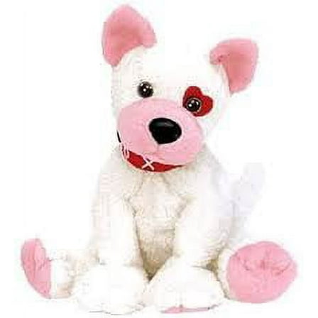 TY Beanie Babies - Cupid The Dog Left Eye Patch (6.5 inch)