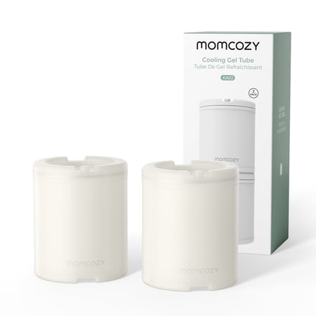 Momcozy Cooling Gel Tube, Highly Efficient 24 Hour Cold Retention, Compatible with Momcozy Breast Milk Cooler, 2PCS
