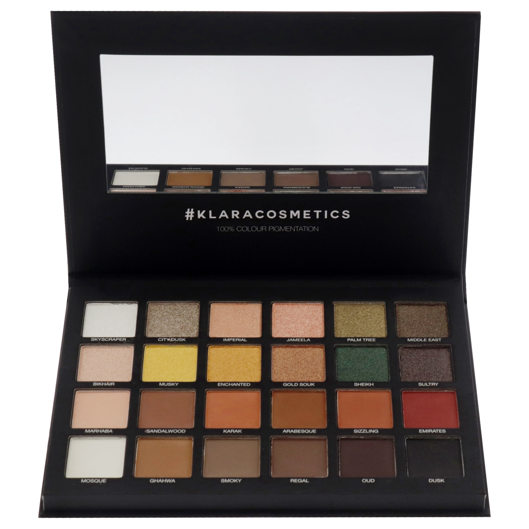 Klara 24 Eyeshadow Palette - Abu Dhabi , 1.68 oz Eye Shadow