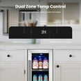 thumbnail image 6 of Yeego 12 Inch Beverage Refrigerator,  60 Cans Beverage Cooler with Glass Door, Mini-Fridge for Home,Office, 6 of 8