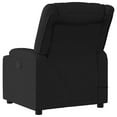 thumbnail image 2 of vidaXL Massage Recliner Chair Black Fabric, 2 of 5