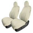 thumbnail image 3 of For 2017-2024 Tesla Model 3 FH Group Neoprene Waterproof Custom Fit Car Seat Covers Solid Beige - Full Set, 3 of 10