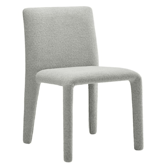 Side Dining Chair, Gray, Fabric, Bar Pub Cafe Bistro Dining Kitchen Hospitality Restaurant, Modern Contemporary, HB37840