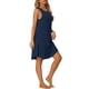 thumbnail image 4 of Camisón sin mangas para mujer INSPIRE CHIC, vestido casual con bolsillos, L azul, 4 of 6