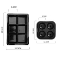 thumbnail image 2 of Ice Cube Molds - Big Cubes & Large Sphere Ice Mold Set, 2 of 6