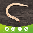 thumbnail image 6 of 10Pcs 12 Inch Unfinished Wooden Wiggly Snakes Jointed Flexible Wooden Snake Blank Animal ma1788, 6 of 6
