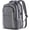 Grey, variant on Multipocket TSA Travel Laptop Backpack for Men & Women, Anti- Work Business Backpack with USB Port, Airline Approved Personal Item Bag,Water-Resistant Computer Bag Fits 16 Inch Notebook