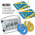 thumbnail image 3 of YouTheFan NFL Los Angeles Chargers HorseShoe Bags, 3 of 4