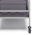 thumbnail image 4 of Simpli Home Watts 26 Inch Bar Cart In Chrome, 4 of 9